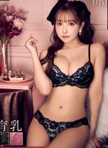 シャルマンシアーローズ美胸脇高ブラジャー&バック透けフルバックショーツ